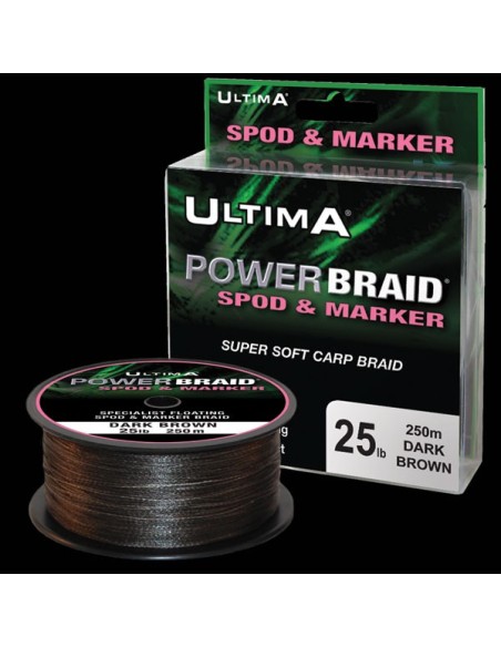 Ultima power braid spod & marker 0.28mm 25lb 250m (flotante)