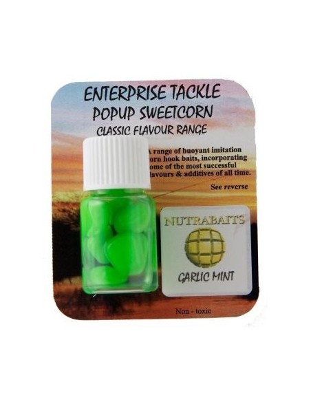 Enterprise pop-up sweetcorn nutrabaits garlic/mint (ajo/menta)
