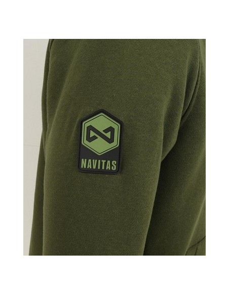 Navitas sudadera sherpa zip talla XL