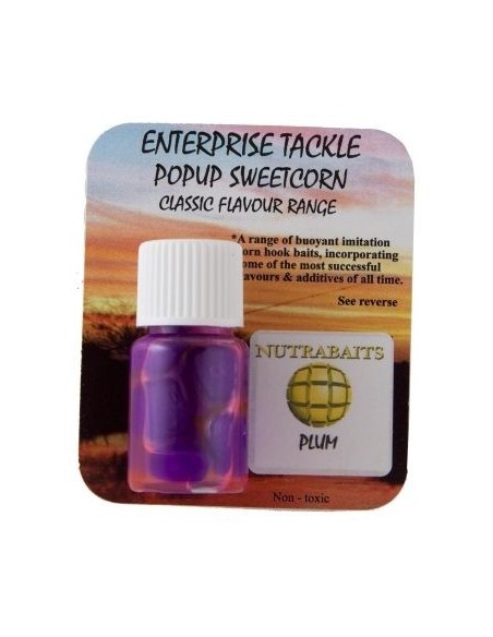 Enterprise pop-up sweetcorn nutrabaits plum (ciruela) 8uds
