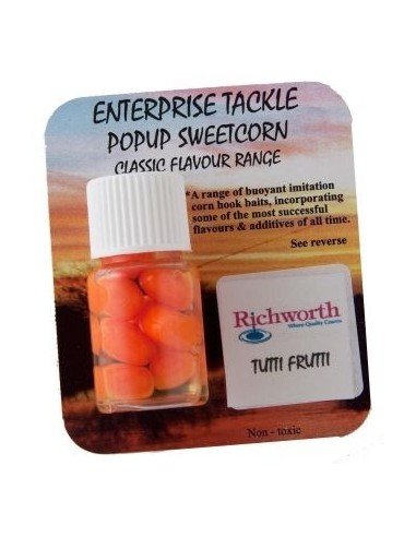 Enterprise pop-up sweetcorn richworth tutti frutti 8uds
