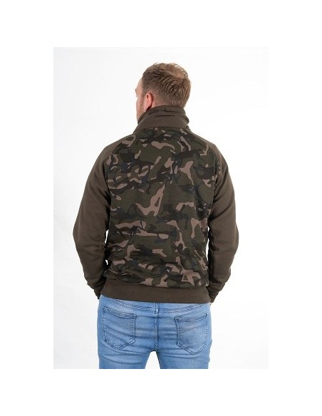 Fox sudadera khaki camo neck talla XL