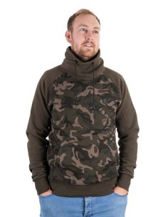 Fox sudadera khaki camo neck talla XXL