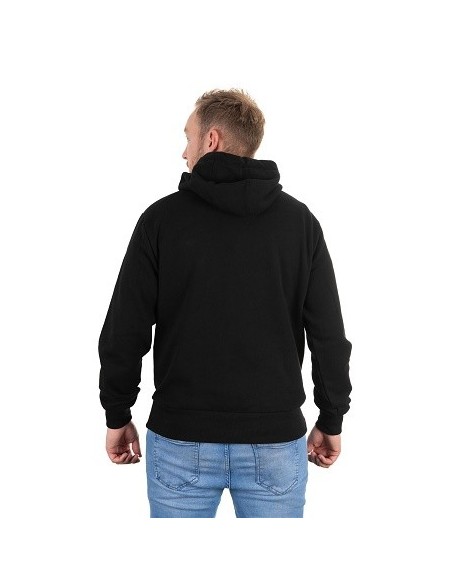 Fox black camo print hoodie talla L