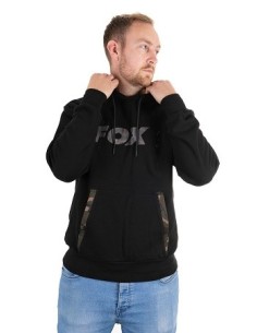 Fox black camo print hoodie talla XL
