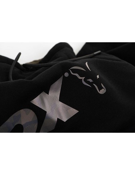 Fox black camo print hoodie talla XXL