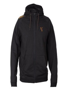 Fox lightweight black orange hoodie talla M