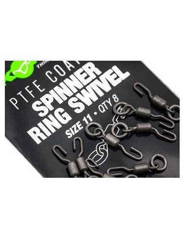 Korda PTFE spinner ring swivel nº11 8unds