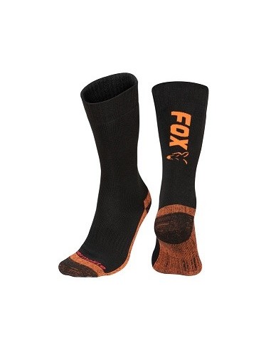 Fox calcetines thermo black orange nº44-47