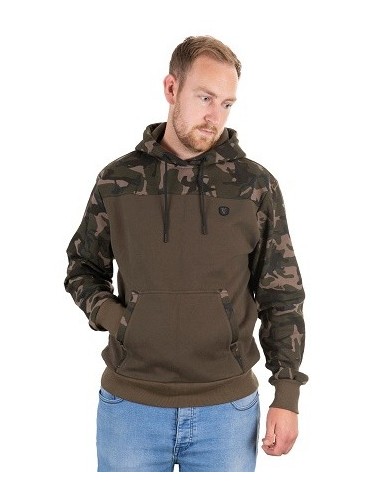 Fox hoddy khaki camo talla L