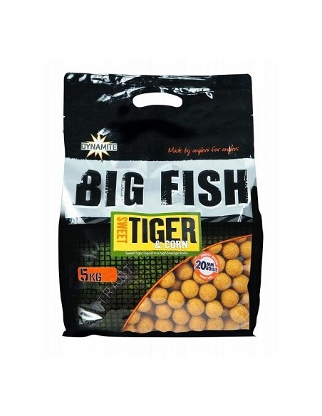 Dynamite baits sweet tiger corn 20mm 5kg