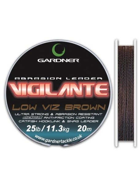 Gardner Vigilante marrón 45lb 20m (trenzado)