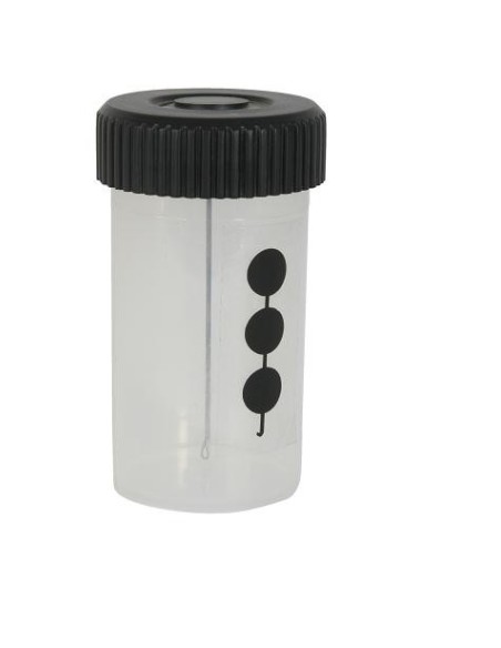 Specimen bote remojos con aguja