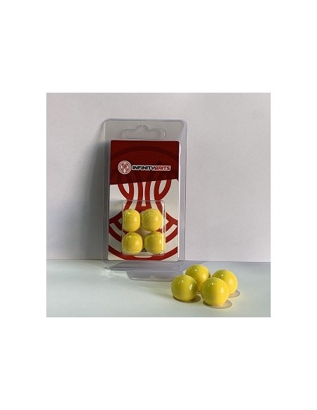 Infinity baits boilies pop-up amarillos 4unds