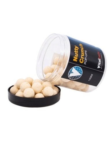 Vital baits pop-ups nutty crunch natural 18 mm 80gr