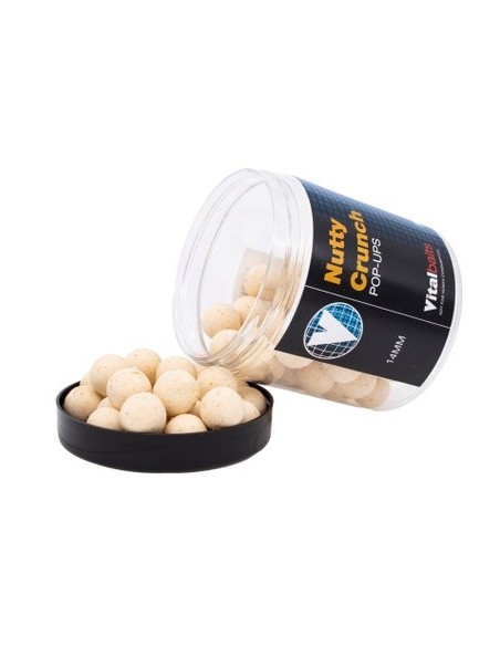 Vital baits pop-ups nutty crunch natural 18 mm 80gr