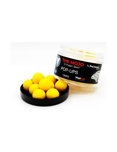 Vital baits pop-ups the mojo amarillos 18 mm 50gr