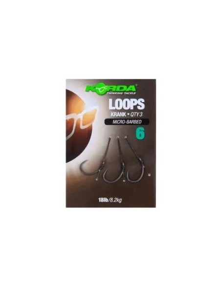 Korda loop rigs krank montados nº6 3unds