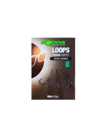 Korda loop rigs krank montados nº8 3unds