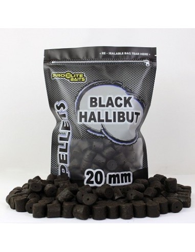 Proelite pellets drilled black halibut 20mm 900gr