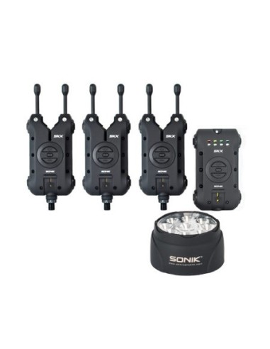 Sonik set alarmas SKX 3+1+bivvy lamp