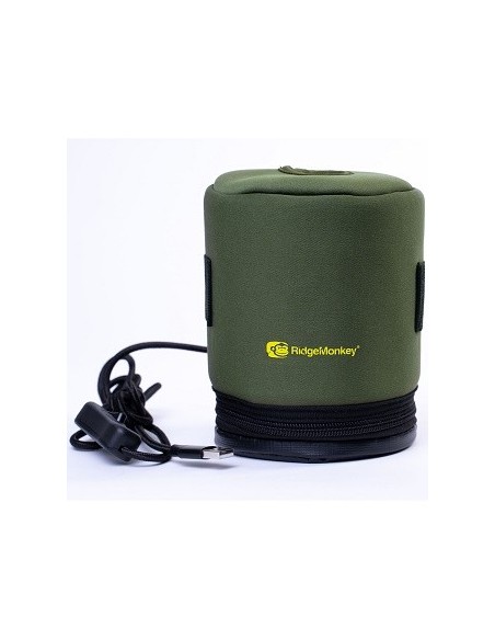 Ridgmonkey ecopower USB gas canister cover
