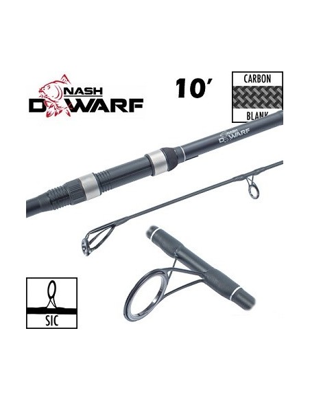 Nash caña dwarf ES 10" 3.5lb