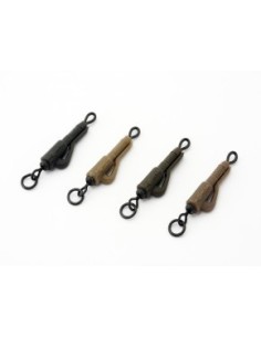 Korda hybrid lead clip brown 5uds 2