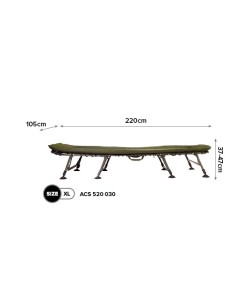 Carp spirit bedchair magnun XL 6 patas 2