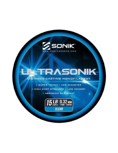 Sonik ultrasonik mono clear 0.32mm 15lb 1160m