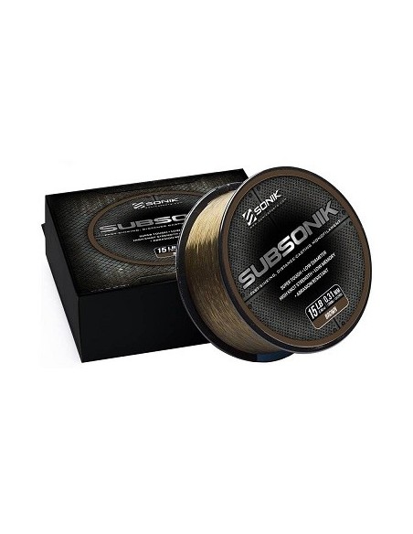 Sonik subsonik mono marron 0.41mm 25lb 1200m