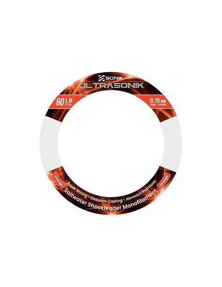 Sonik ultrasonik shock orange 0.70mm 60lb 150m