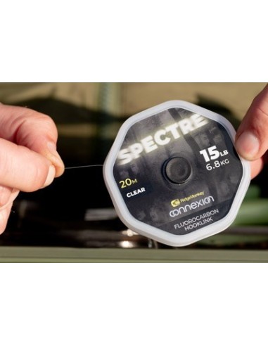 Ridgemonkey spectre fluorocarbon hooklink 15lb 20m