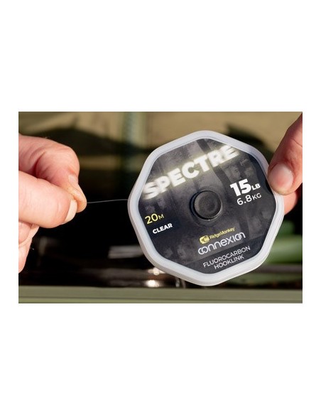 Ridgemonkey spectre fluorocarbon hooklink 15lb 20m