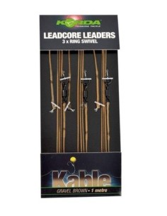 Korda leadcore leader ring swivel green 3unds