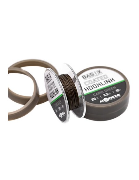 Korda basix coated hooklink 18lb 10m