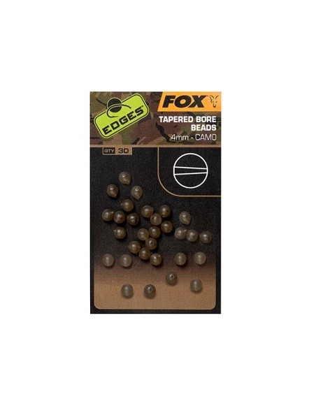 Fox camo perlas bore bead 4mm 30unds