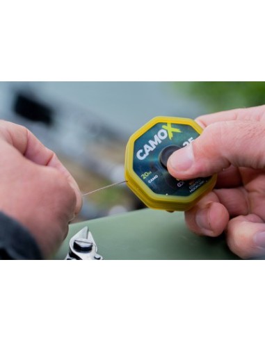 Ridgemonkey camoX soft coated hooklink 35lb 20m