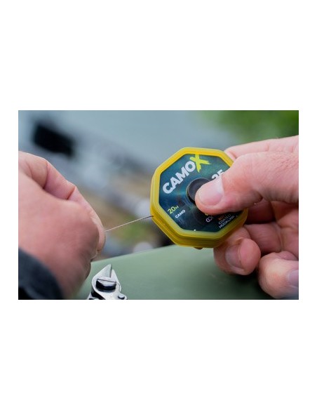 Ridgemonkey camoX soft coated hooklink 25lb 20m