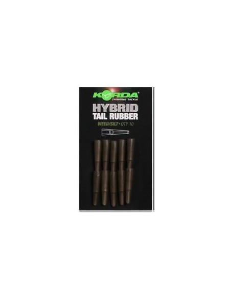 Korda hybrid tail rubber weed/silt 10unds