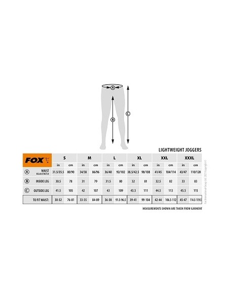 Fox jogger lightweight black camo talla XXL