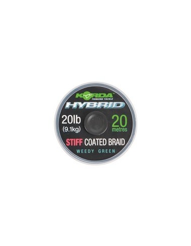 Korda hybrid stiff weed green 20lb 15m