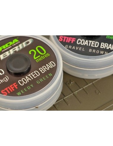 Korda hybrid stiff gravel brown 20lb 15m