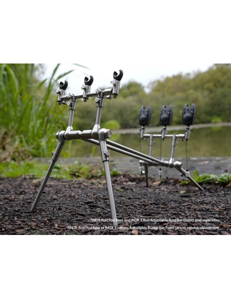 Carp spirit inox rod pod completo