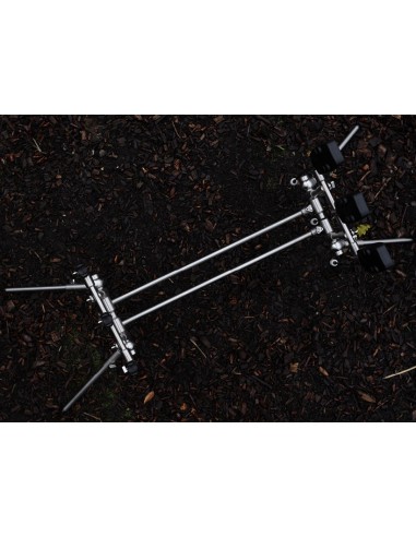 Carp spirit inox rod pod completo