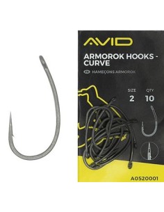 Avid carp anzuelos curve nº8 10unds