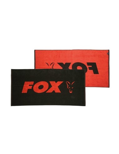 Fox toalla playa towel black orange