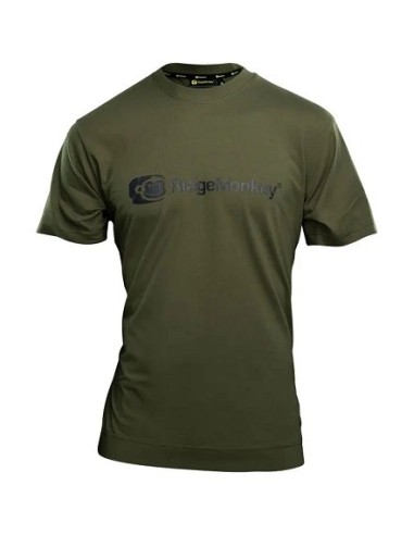 Ridgemonkey t-shirt dropback green talla XXL