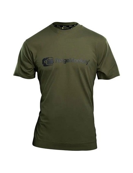 Ridgemonkey t-shirt dropback green talla XXL