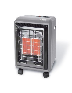 Butsir estufa infrarrojos hogar gris